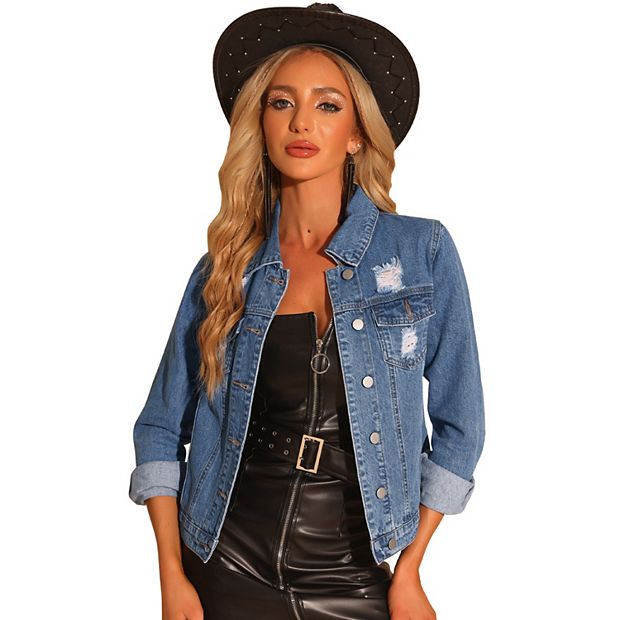 Kohls womens jean clearance jacket