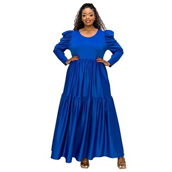 Plus Size Isabel Tiered Maxi Dress