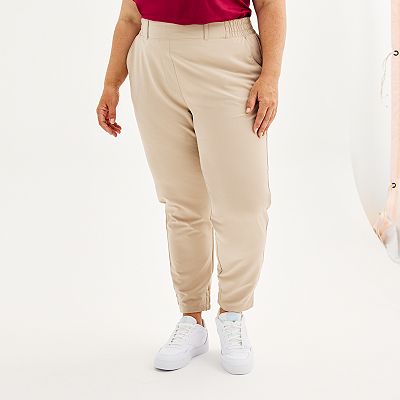 Kohls plus size sweatpants sales