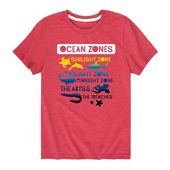 Boys 8-20 Ocean Zones Graphic Tee