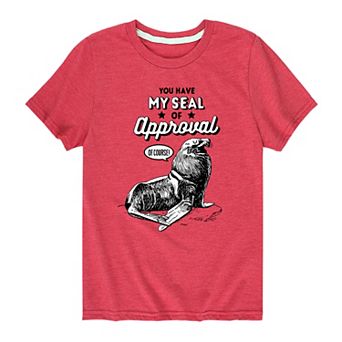 Boys 8-20 My Seal of Approval Graphic Tee