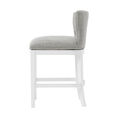 Alaterre Furniture Miranda Counter Height Swivel Bar Stool