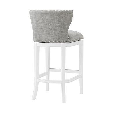 Alaterre Furniture Miranda Swivel Bar Stool 2-piece Set