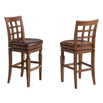 Alaterre Furniture 2 pc Napa Bar Stool Set