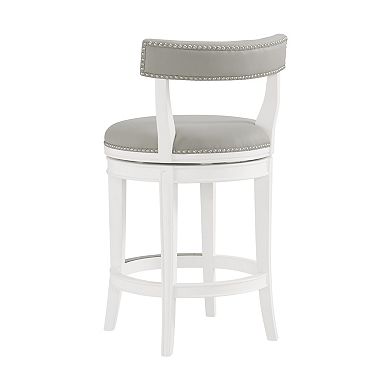 Alaterre Furniture Hanover Swivel Counter Stool
