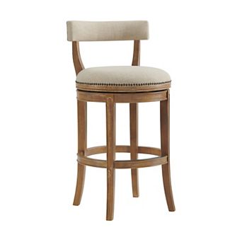 Alaterre Furniture Hanover Swivel Bar Stool