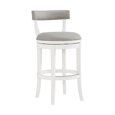 Alaterre Furniture Hanover 2-piece Swivel Bar Stool Set