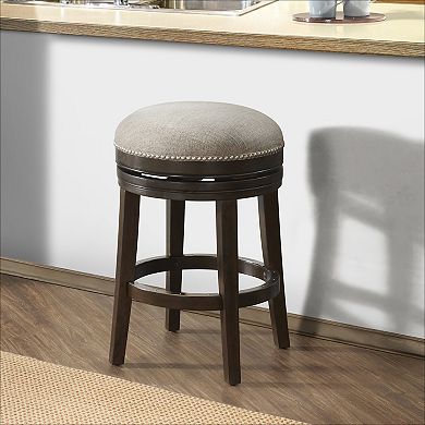 Alaterre Furniture Clara Swivel Counter Stool