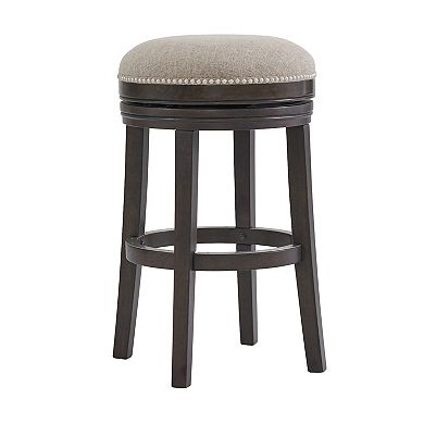 Alaterre Furniture Clara Swivel Bar Stool 2-piece Set