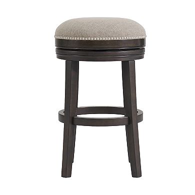 Alaterre Furniture Clara Swivel Bar Stool 2-piece Set