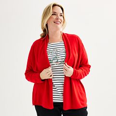 Kohls womens store plus size sweaters