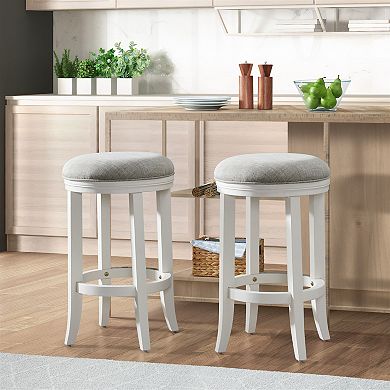 Alaterre Furniture Natick Counter Stool 2-piece Set