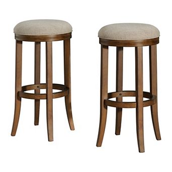 Alaterre Furniture Natick Bar Stool 2 pc Set