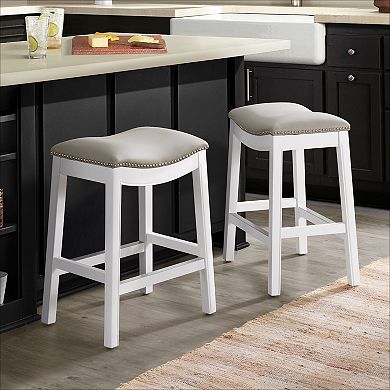 Alaterre Furniture Williston Counter Stool 2-piece Set
