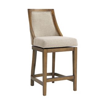 Alaterre Furniture Ellie Counter Stool with Back