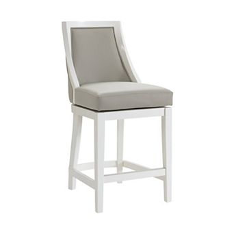 Alaterre Furniture Ellie Counter Stool with Back