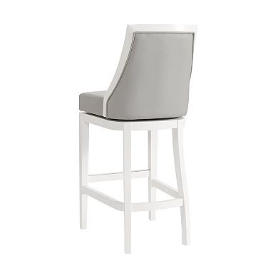 Alaterre Furniture Ellie Bar Stool with Back