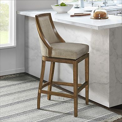 Alaterre Furniture Ellie Bar Stool with Back