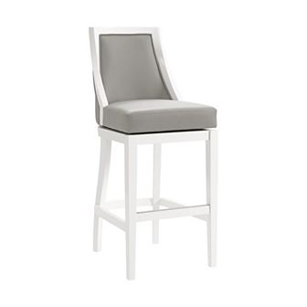 Alaterre Furniture Ellie Bar Stool with Back