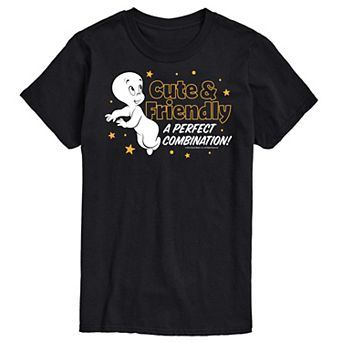 Men's Casper Cute And Friendly Graphic Tee
