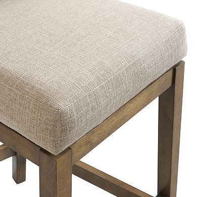 Alaterre Furniture Ellie Counter Stool 2-piece Set