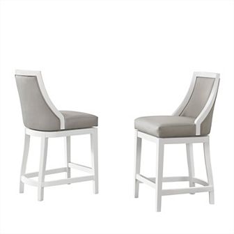 Alaterre Furniture Ellie Counter Stool 2 pc Set