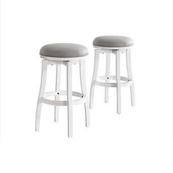 Alaterre Furniture Ellie Bar Stool 2 pc Set