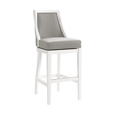 Alaterre Furniture Ellie High Back Bar Stool 2-piece Set