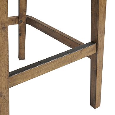 Alaterre Furniture Ellie High Back Bar Stool 2-piece Set