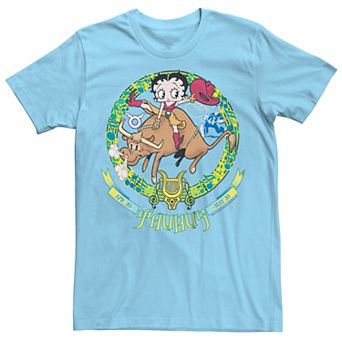 Men's Betty Boop Taurus Horoscope Tee