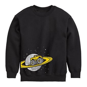 Boys 8-20 Saturn Monster Truck Fleece Graphic Pullover