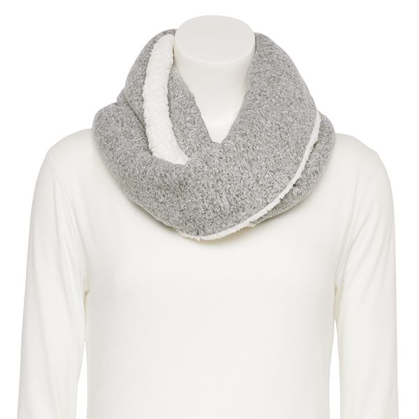 Women's Cuddl Duds® Soft Knit Faux Fur-Lined Infinity Scarf - Med Grey –  Kohl's Inventory Checker – BrickSeek