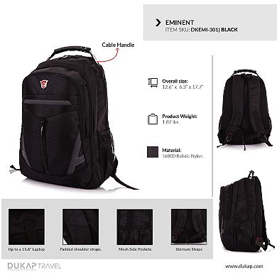  Dukap Eminent Laptop Backpack