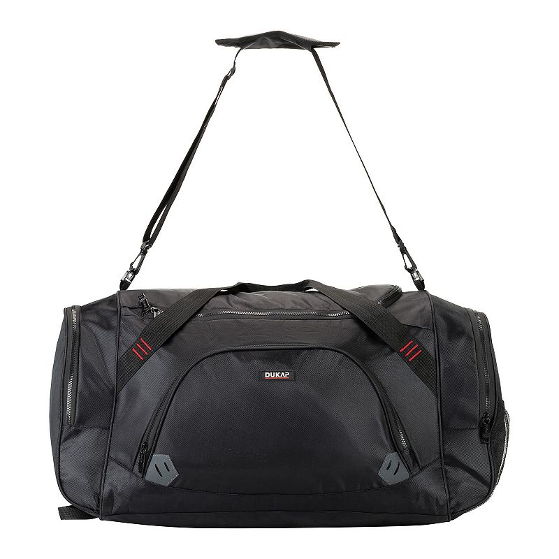 Dukap Contender Gym Duffel Bag, Black