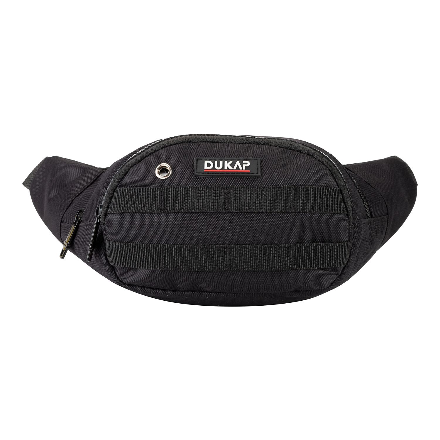 Zodaca Black Plus Size Fanny Pack for Women and Men, Fashion