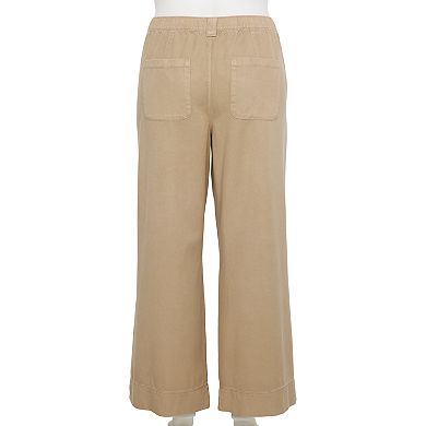 Plus Size Sonoma Goods For Life?? Pleated Wide Leg Pants