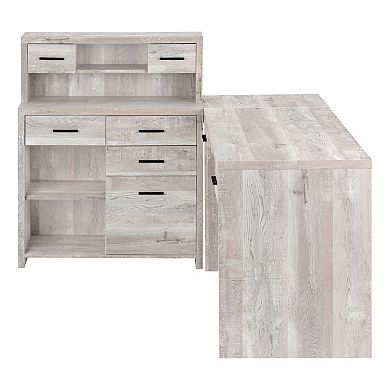 Monarch Contemporary Corner Computer Desk