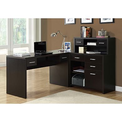 Monarch Contemporary Corner Computer Desk