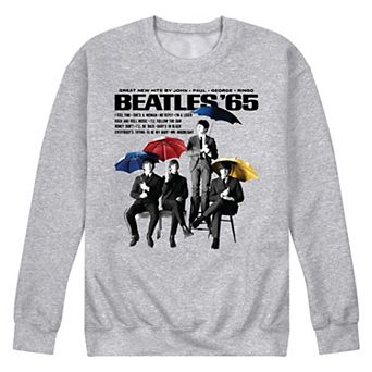 Men's The Beatles 65 Umbrellas Fleece Sweatshirt