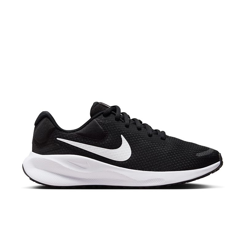 Nike Revolution 7 Women's Running Shoes, Size: 6.5, Black White