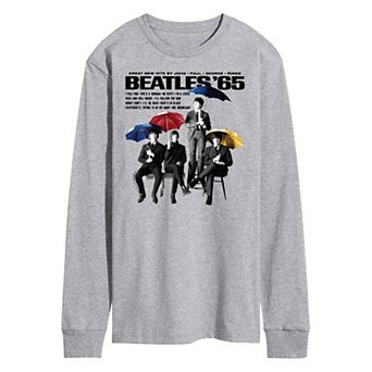 Men's The Beatles 65 Umbrellas Long Sleeve Tee