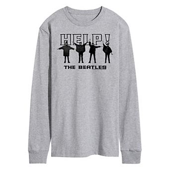 Men's The Beatles Help Long Sleeve Tee
