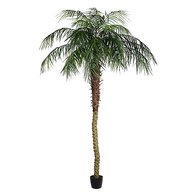 Vickerman Artificial Potted Phoenix Palm Tree Floor Decor