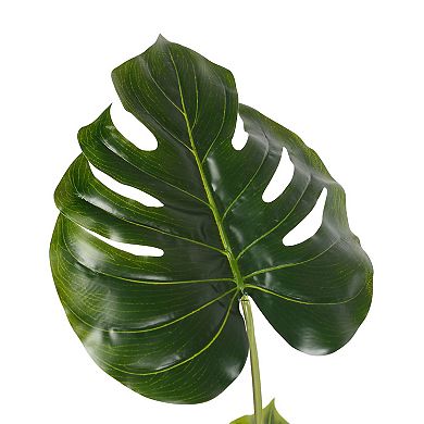 Vickerman 54-Inch Artificial Potted Grand Split Philodendron Tree Floor Decor