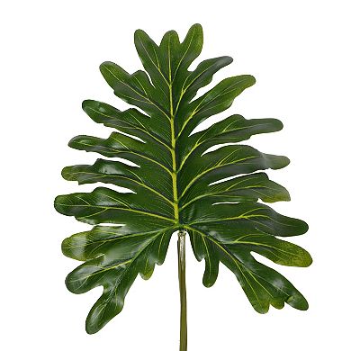 Vickerman Artificial Potted Grand Philodendron Bush Floor Decor