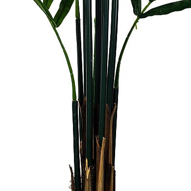 Vickerman Artificial Potted Kentia Palm Floor Decor