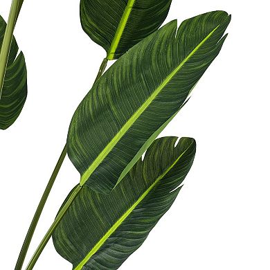 Vickerman 7' Artificial Potted Travellers Palm Tree