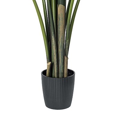 Vickerman 7' Artificial Potted Travellers Palm Tree