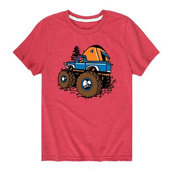 Boys 8-20 Camping Truck Graphic Tee