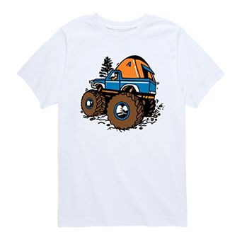 Boys 8-20 Camping Truck Graphic Tee